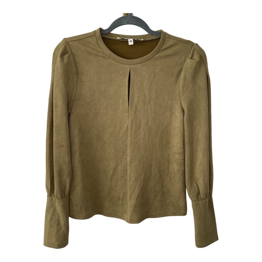 Walter Baker Keyhole Aliva Top Work Everyday Preppy Minimalist Casual Office M
